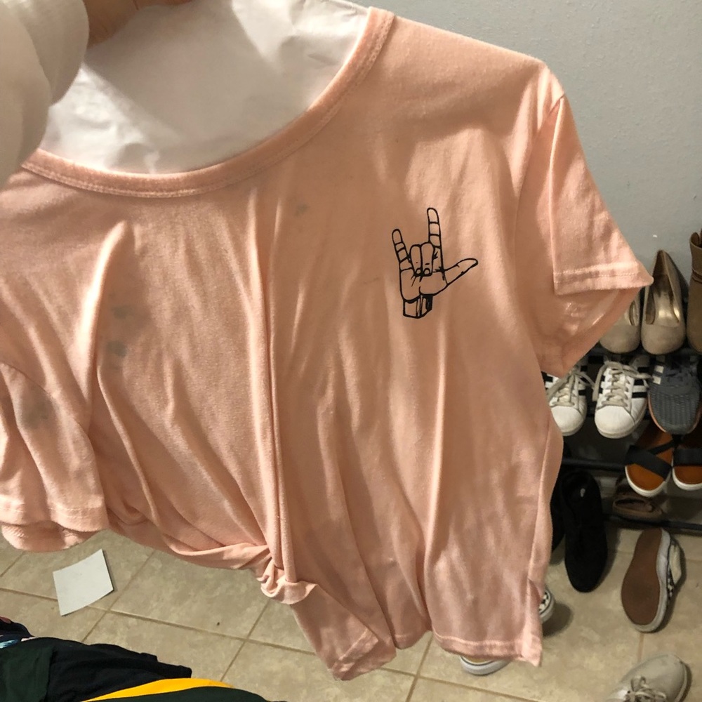 asl tee (i love you)